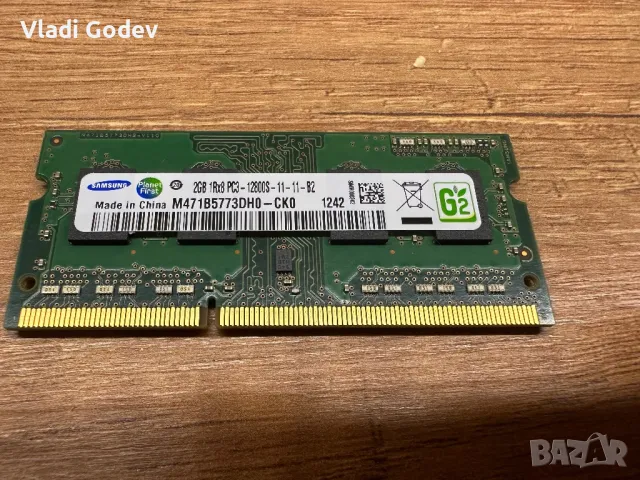 Рам памет за лаптоп DDR3  PC3 12800s 1600Mhz