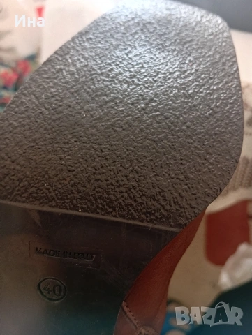 Италиански дамски ботуши естествена кожа , снимка 8 - Дамски боти - 53494757