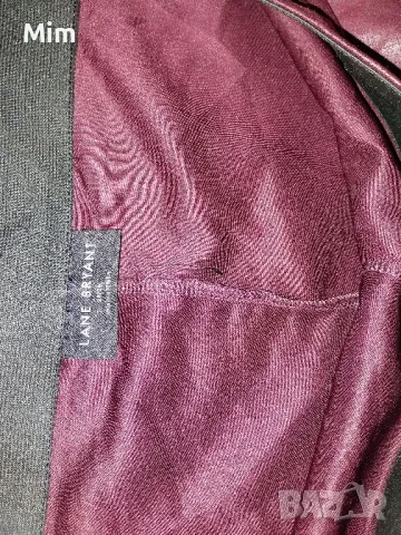 2/3XL Клин бордо кожен принт , снимка 3 - Клинове - 47886776