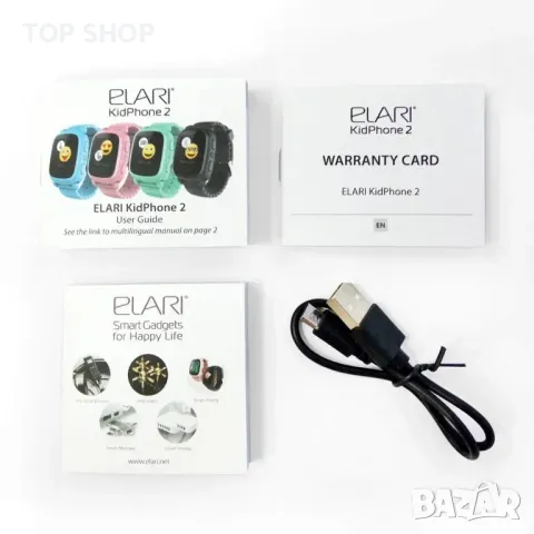 Детски смарт часовник Elari с GPS тракер двупосочни аудио разговори гласов чат SOS бутон, снимка 6 - Детски - 49093019