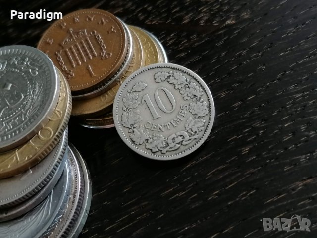 Монета - Люксембург - 10 сантима | 1901г., снимка 1 - Нумизматика и бонистика - 28859767