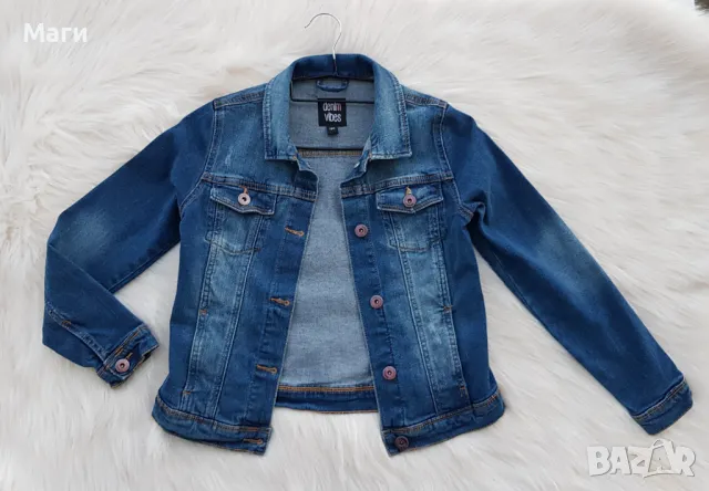 Дънково яке размер 9-10 години 