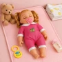 Кукла бебе с биберон – 25 см звук и забавление, снимка 4