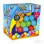 100 броя цветни топки за игра. Топки за деца. , снимка 1 - Играчки за стая - 44104248