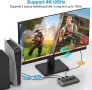 Нов 8K 2 в 1 HDMI превключвател Ръчен селектор за  PS5, PS4, Nintendo Switch, снимка 7