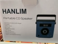Преносим CD плейър 20W с Bluetooth, FM , USB , AUX ,2000 mAh, снимка 3