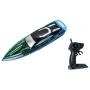 Високоскоростна акумулаторна RC лодка с дистанционно управление, двоен витло, 2.4GHz, снимка 4