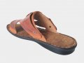 Габровски мъжки чехли превръщащи се в сандали от ЕСТЕСТВЕНА кожа модел 109, снимка 8