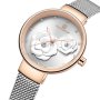 Дамски часовник Naviforce Crystal Watch, Златист / Сребрист, снимка 1 - Дамски - 40246365