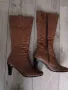 продавам дамски  ботуши от естествена кожа, размер 38, произведени в  България. , снимка 1