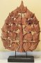 Дървото на живота, ДЪРВО с листа - фигура дърворезба, сувенир, подарък, ръчна изработка, снимка 3