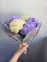 Ръчно изплетен букет цветя, снимка 6