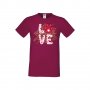 Мъжка тениска Свети Валентин Dog Love 1, снимка 3