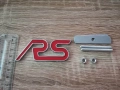 червена емблема за решетка Ford RS, снимка 3