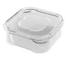 Комплактна пластмасова кутия за храна храни запазване свежест на продукти, снимка 4