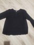 продавам черна дамска блуза , снимка 1 - Блузи с дълъг ръкав и пуловери - 43634290