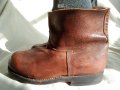 Ботуши, Военни, Естествена Кожа, Къси Кончови, снимка 9
