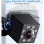 8LED Универсална Камера за задно виждане с нощен режим 8LED, снимка 3