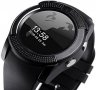 3000051185 Смарт часовник AMIO Smart watch V8 с bluetooth, камера и SIM карта черен, снимка 4