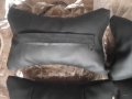ТОП  2 бр.+подарък Високо качество черни кожени възглавници с бродиран надпис емблема на автомобил , снимка 12
