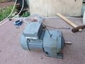 Монофазен ел.двигател/електромотор/електродвигател с редуктор 0.75kW 65 оборота, снимка 4
