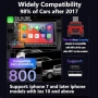 Нов Стилен безжичен CarPlay адаптер – лесна инсталация, iPhone кола, снимка 8