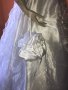 Булчинска рокля №4 - НОВА ! С воал, чанта, ръкавици и венче, снимка 10