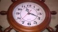 голяма котва с рул-дървена с часовник-42х31х6см-внос холандия, снимка 13