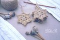 Плетена Украса ,,Канелени цветя", снимка 2