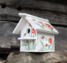 дървени рисувани къщички за птици, снимка 13
