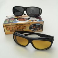Очила за нощно шофиране HD VISION - 2 броя, снимка 4 - Слънчеви и диоптрични очила - 28908072