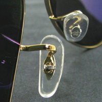 Подложки за нос на очила Ray Ban Nose Pads за Носодържачи очила Уплътнители РЕЙБАН АВИАТОР, снимка 1 - Други - 39782151