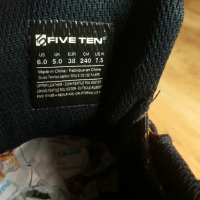 FIVE TEN Guide Tennie Waterproof Leather Shoes EUR 38 / UK 5 естествена кожа водонепромукаеми - 368, снимка 18 - Детски обувки - 43427885