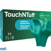 Нитрилни ръкавици,с  химическа защита Ansell  TouchNTuff® 92-600, снимка 1 - Аксесоари и консумативи - 32291188