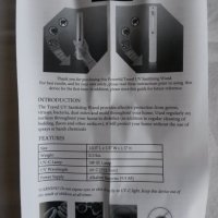 Портативна бактерицидна UV лампа за дезинфекция на всякакви предмети и помещения, снимка 11 - Други - 28537252