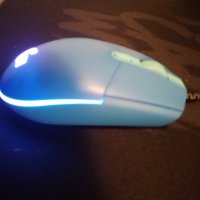 Gaming мишка logitech g102 в синьо, снимка 4 - Клавиатури и мишки - 43899954