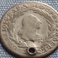 Сребърна монета 10 кройцера 1772г. Максимилиан Йозеф Бавария 13789, снимка 5 - Нумизматика и бонистика - 42930895