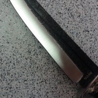 Фиксиран ловен нож с твърд калъф R6 -180x300, снимка 3 - Ножове - 28107701