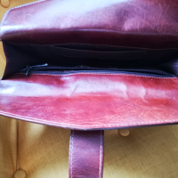 Продавам луксозна бизнес чанта от естествена кожа GIUDI, снимка 6 - Чанти - 44912734