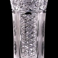 Ваза чешки кристал 16 см, снимка 2 - Вази - 32236242