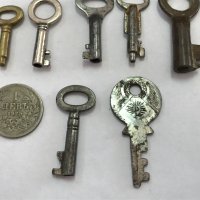 ЛОТ от малки ключета / ключове. №0381, снимка 4 - Антикварни и старинни предмети - 33516204