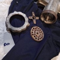 Стара месомелачка, снимка 4 - Антикварни и старинни предмети - 38685639