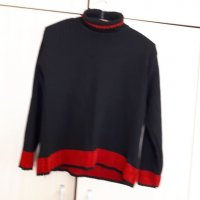 Дамски пуловер-като нов, снимка 1 - Блузи с дълъг ръкав и пуловери - 35251104