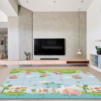 Детско килимче за пълзене и игра против плъзгане от термо пяна модел КРОКОДИЛЧЕ, снимка 5 - Други - 43954414