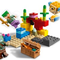 НОВИ! LEGO® Minecraft™ 21164 Коралов риф, снимка 3 - Конструктори - 43644712