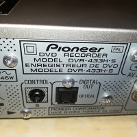 pioneer dvr-433h-s hdd/dvd recorder-germany 1806211015, снимка 14 - Плейъри, домашно кино, прожектори - 33254915