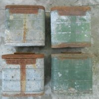 Стари военни метални кутии и варелче ( военна , войнишки , военна , армейска , military ), снимка 4 - Антикварни и старинни предмети - 39547997