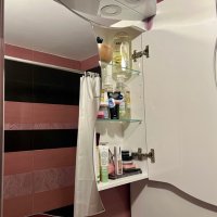 Горен PVC шкаф за баня на половин цена, снимка 5 - Шкафове - 43397253