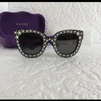 Gucci 2018 дамски слънчеви очила с звезди камъни, снимка 3 - Слънчеви и диоптрични очила - 28281398