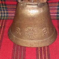 Антична швейцарска  камбана за крава , снимка 5 - Антикварни и старинни предмети - 37295925